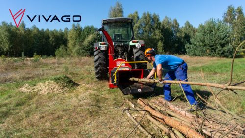 Ágdaráló traktorhoz - kardánhajtás – REMET RT-720RH (PRO) – saját hidraulika rendszer