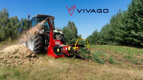 Ágdaráló traktorhoz - kardánhajtás – REMET RT-720RH (PRO) – saját hidraulika rendszer