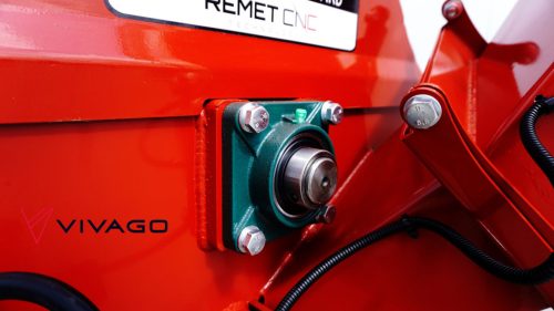 Ágdaráló - Elektromos – REMET RTE-630 – alváz nélkül