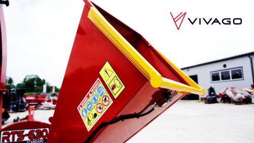 Ágdaráló - Benzinmotoros – REMET RTS-630 – alváz nélkül