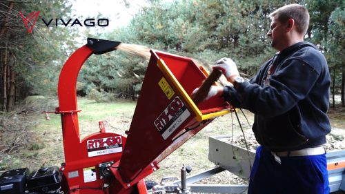 Ágdaráló - Benzinmotoros – REMET RTS-630 – alváz nélkül