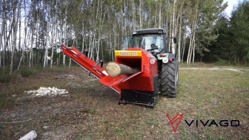 Ágdaraboló – tűzifakészítő – traktor PTO – REMET WOODPECKER RP-300