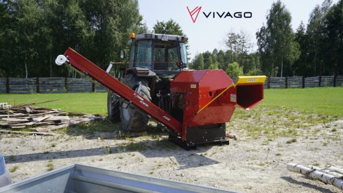 Ágdaraboló – tűzifakészítő – traktor PTO – REMET WOODPECKER RP-300
