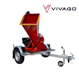   Ágdaráló - Benzinmotoros – REMET RTS-630 – pótkocsival - közúti vontatás