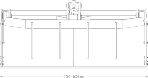 Krokodil trágyakanál - FK Machinery - MICRO
