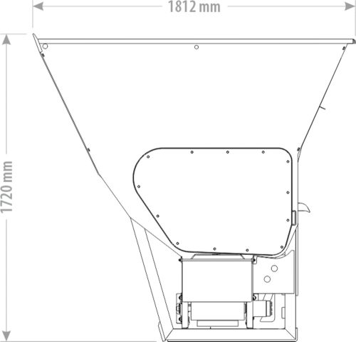 Bálabontó és almozó kanál - FK Machinery – MAXI