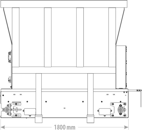 Bálabontó és almozó kanál - FK Machinery – MAXI