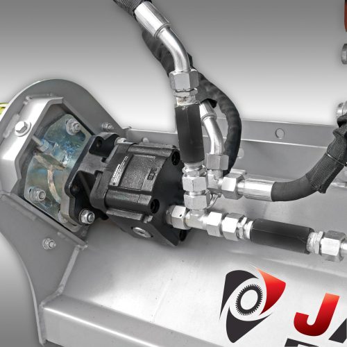 Szárzúzó - mulcsozó kotrógépekre - JANSEN BM-120