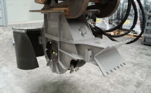 Hidraulikus tuskómaró rönkmaró kotrógépre - JANSEN BSF-40B (SN44)