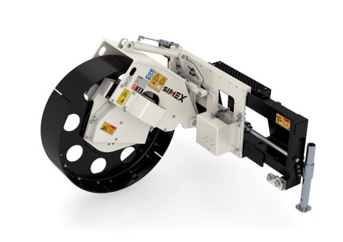 VIBRÁCIÓS DÖNGÖLŐ KERÉK OLDALTOLÁSSAL - SIMEX CT 2.8 BASE