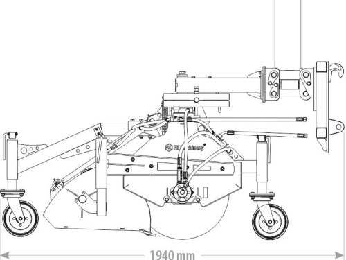 Seprőgép - FK MACHINERY - TANK BRUSH