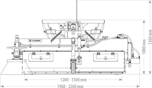 Seprőgép - FK MACHINERY - MINI TANK BRUSH