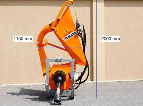 Ágdaráló gép traktorhoz – DELEKS DK-1300-PTO 