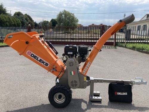 Ágdaráló gép benzinmotoros - DELEKS DK-800-BS - motor BRIGGS & STRATTON 13.5LE