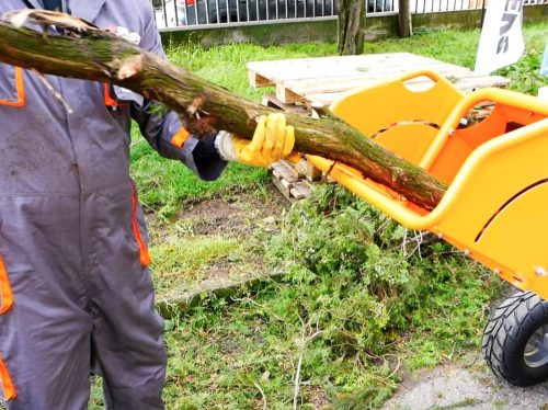 Ágdaráló gép benzinmotoros - DELEKS DK-800-BS - motor BRIGGS & STRATTON 13.5LE