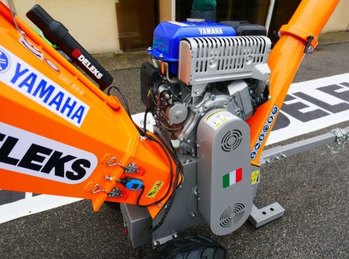 Ágdaráló gép benzinmotoros - DELEKS DK-800-YAM - motor YAMAHA 13LE
