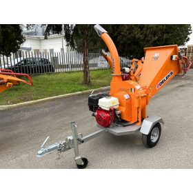   Benzinmotoros vontatható ágdaráló – DELEKS DK-900-HONDA - motor HONDA 13.5LE