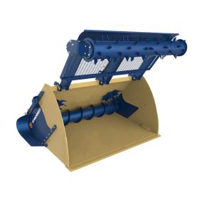   Takarmány kiosztó kanál csigával és zúzóhengerrel - FK Machinery - STANDARD PLUS