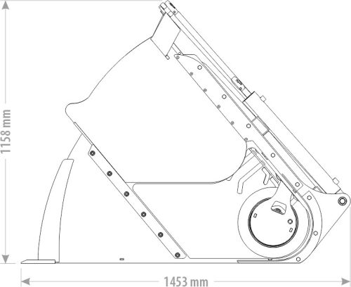 Takarmány kiosztó kanál csigával - FK Machinery - STANDARD