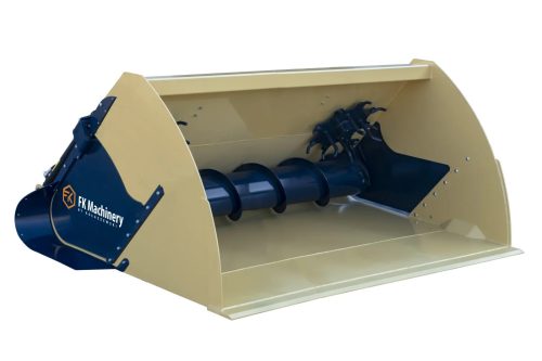 Takarmány kiosztó kanál csigával - FK Machinery - STANDARD PLUS