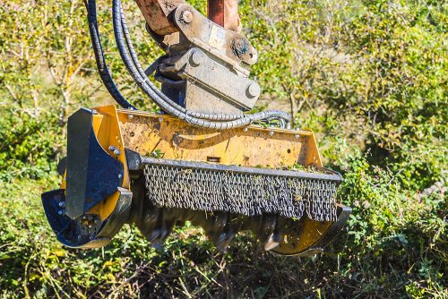 Erdészeti szárzúzó-mulcsozó kotrógépekre - UEMME TT HD