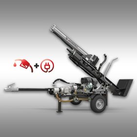   Függőleges hasítógép - Benzin + Elektro - JANSEN HS-20H110K-V2