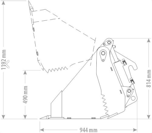 Multifunkciós Kanál - FK Machinery - 4 in 1 Standart