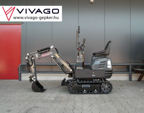 Minikotró árokásó teljes készlet - JANSEN MB-500 (Benzin)