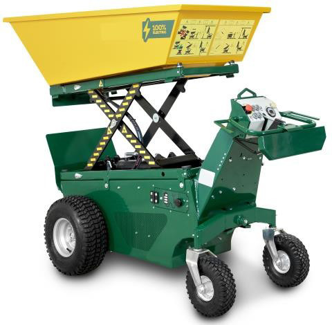 Magasemelésű elektromos mini-dömper - PowerPac - MCE1000H