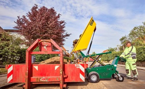 Magasemelésű elektromos mini-dömper - PowerPac - MCE1000H