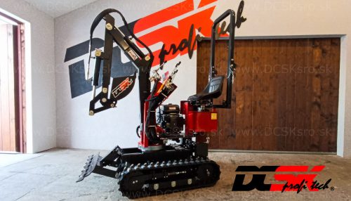 MINIKOTRÓ ÁROKÁSÓ - JMEKA CROSS PRO KN3 9HP – (HONDA, kettes szivattyú, elektromos indítás)
