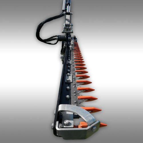 Hidraulikus karos Szárzúzó 100 + Sövényvágó 180 - JANSEN HMS-100/180