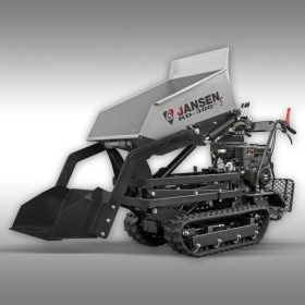  Önrakodó hernyótalpas mini dömper - motoros talicska - JANSEN RD-300PRO-S