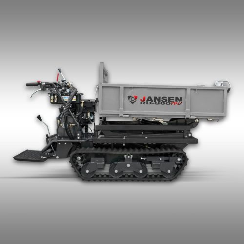 Magasemelésű hernyótalpas mini dömper - JANSEN RD-800pro