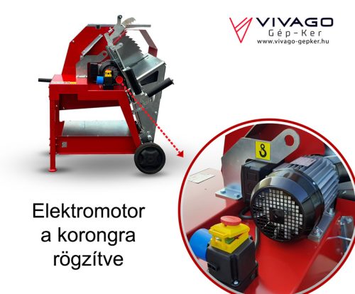 Billenővályús körfűrész - COLLINO PRO (400 V)