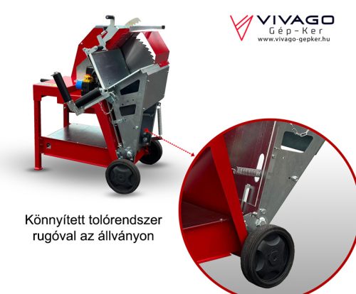 Billenővályús körfűrész - COLLINO PRO (400 V)