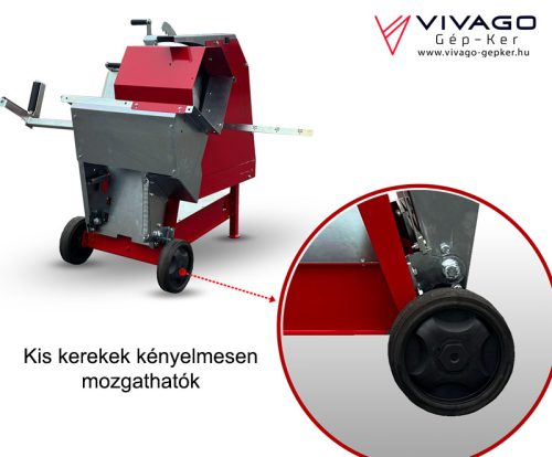 Billenővályús körfűrész - COLLINO PRO (400 V)