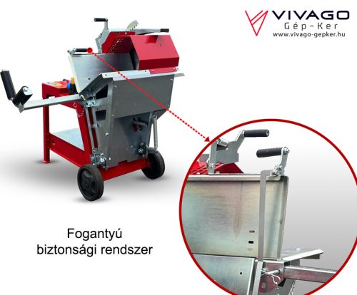 Billenővályús körfűrész - COLLINO PRO (400 V)