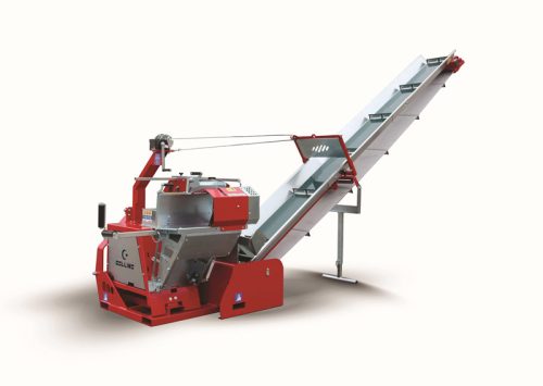 Billenővályús körfűrész szállítószalaggal – COLLINO