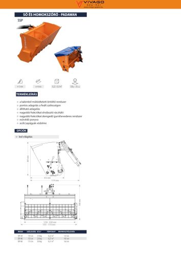 Só és homokszóró – FK Machinery PADAWAN sorozat