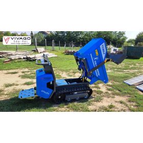   Önrakodó hernyótalpas mini dömper motoros talicska - MESSERSI TC85d UTILITY LINE