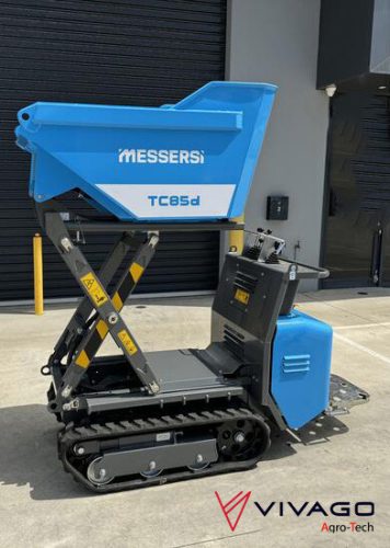 Magas emelésű hernyótalpas mini dömper motoros talicska - MESSERSI TC85d UTILITY LINE
