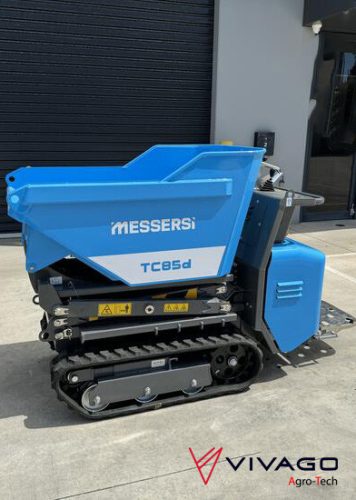 Magas emelésű hernyótalpas mini dömper motoros talicska - MESSERSI TC85d UTILITY LINE