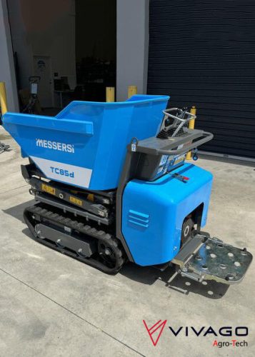 Magas emelésű hernyótalpas mini dömper motoros talicska - MESSERSI TC85d UTILITY LINE