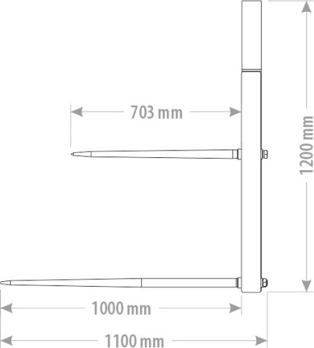 Bálavilla – FK Machinery - 4 tüskével
