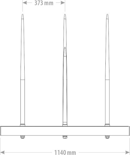 Bálavilla – FK Machinery - 4 tüskével
