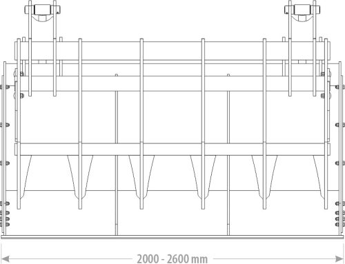 Pelikán trágyakanál - FK Machinery - GOLIAT